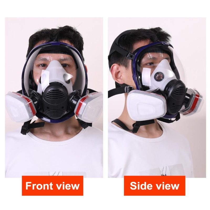 Gases Ma-sk Chemical Sprays Paint Anti-formaldehyde Activated Carbon Ma-sk Silicone Full Face Filters  |   Safety & Protective Gear Professional Tools Safety & Protective Gear