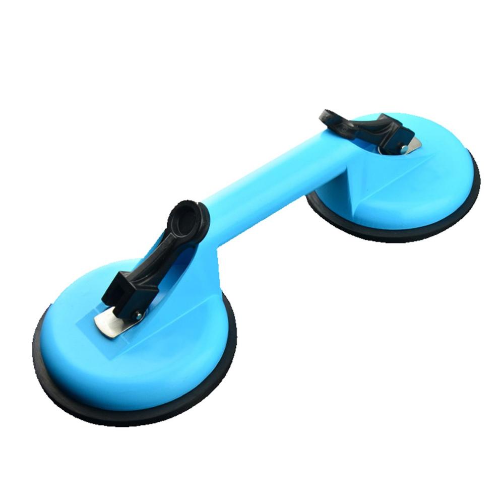 Glass Suction Cups Heavy Duty Aluminum Alloy Handheld Vacuum Panel Lifter Glass Sucker with Thick Large Rubber Pad for Lifting Moving Glass Ceramic Tiles Granite Marble  |   Others Hardware & Gadgets Blue