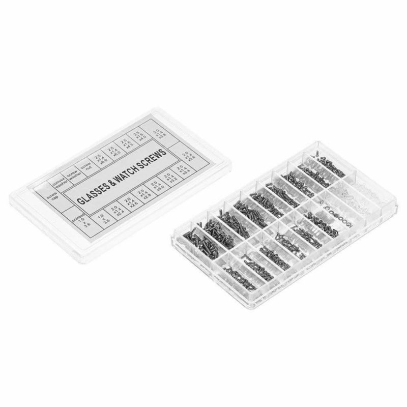 Glasses Repairing Screws Sunglasses Repairing Small Screws Kit Stainless Steel Tool Set About 1000PCS  |   Others Hardware & Gadgets Others