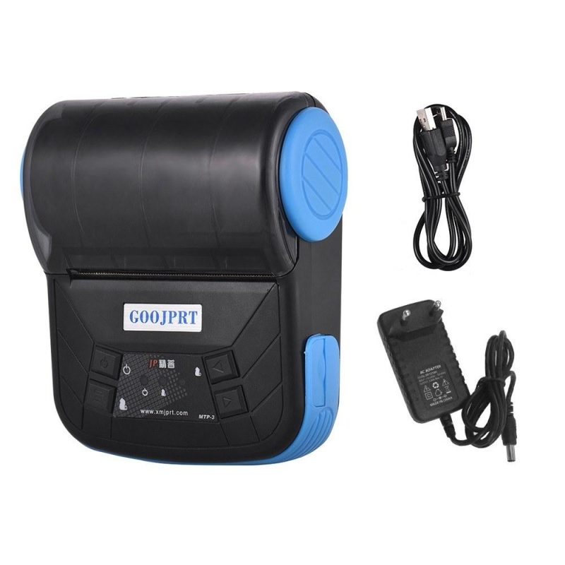 GOOJPRT MTP-3 80mm BT Thermal Printer Portable Lightweight for Supermarket Ticket Receipt Printing  |   Others Others Blue