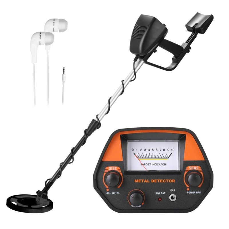 GTX4030 Underground Metal Detector Handheld Metal Detector Portable Detachable Easy Install Metal Detector High Sensitivity Underground Metal Finder with Waterproof Search Coil for Kids Adults  |   Metal Detectors Measurement & Analysis Instruments Black