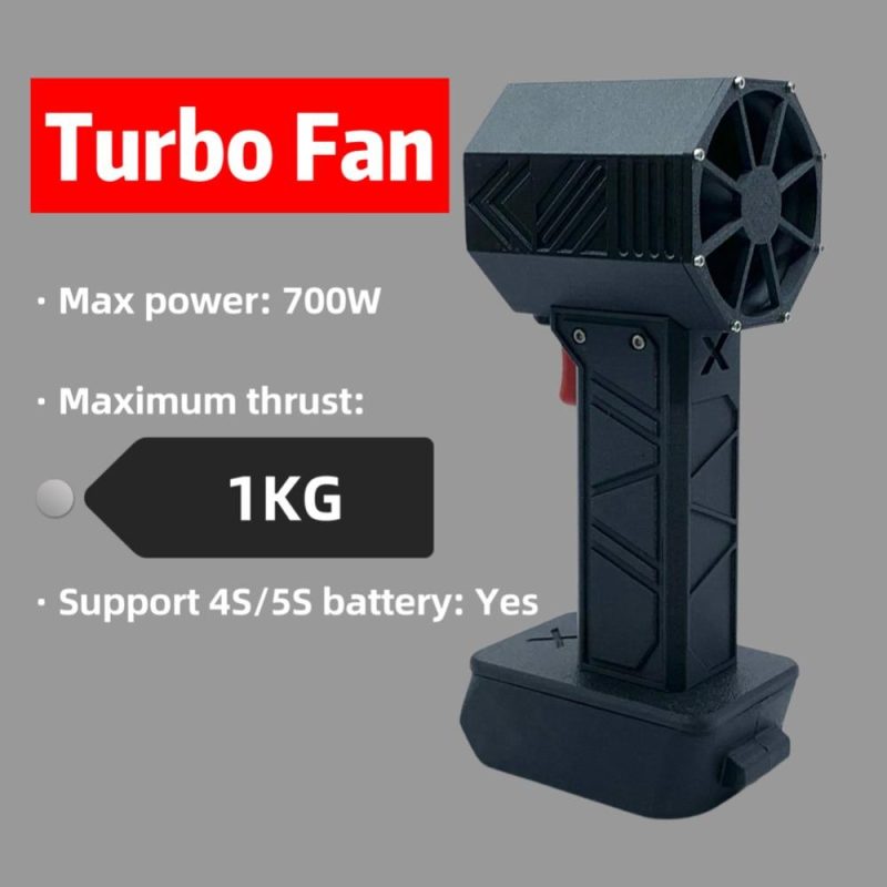 Handheld Ducted Turbofan 50mm Brushless Motor Jet Fan 700W High Power Dust Blower Keyboard Cleaning Tool Compatible with Makita 16.8V-21V Battery  |   Electrical Equipment & Supplies Electrical Equipment & Supplies Electrical Equipment & Supplies