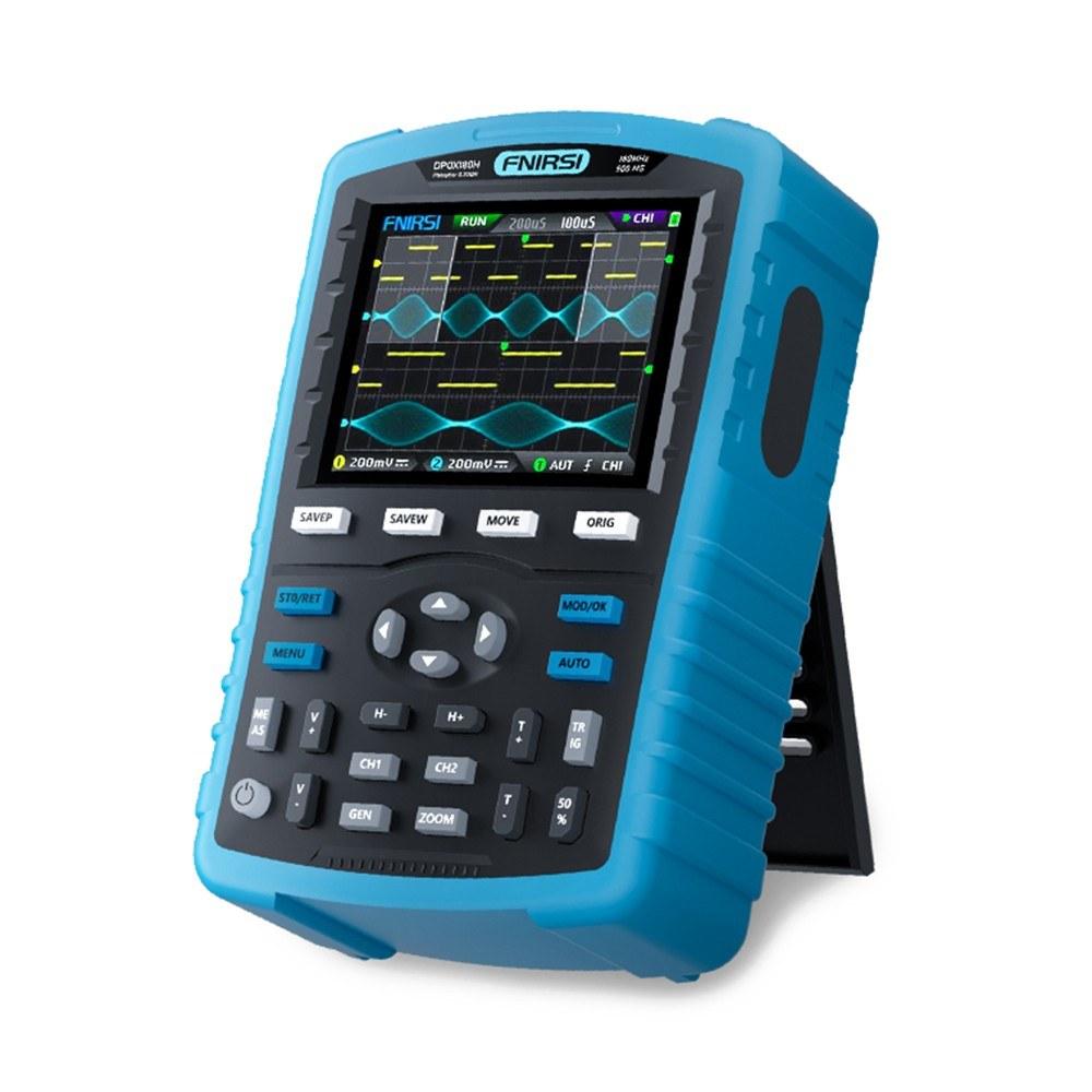 Handheld Fluorescent Digital Oscilloscope Dual-channel 2in1 Portable Oscilloscope 20M Signal Generator  |   Digital Multimeters & Oscilloscopes Digital Multimeters & Oscilloscopes Blue