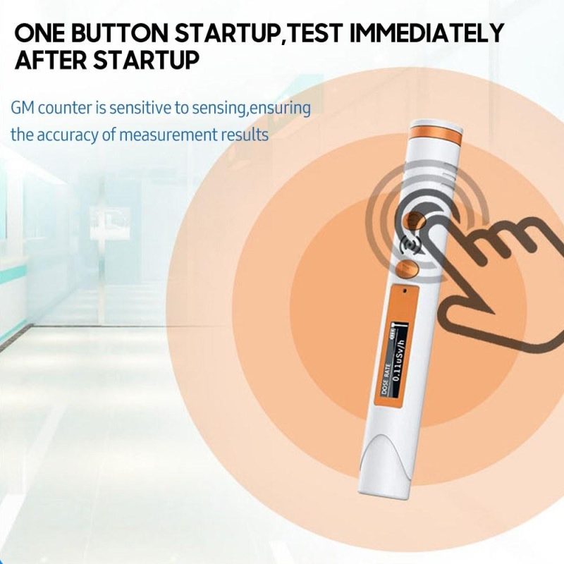 Handheld Geiger Counter Nuclear Radiation Detector X Y β-Ray Detecting Tool with Sound Light Alarm Cumulative/Instantaneous/Average Dose Rate Measuring  |   Other Nature Element Measurements Measurement & Analysis Instruments Other Nature Element Measurements