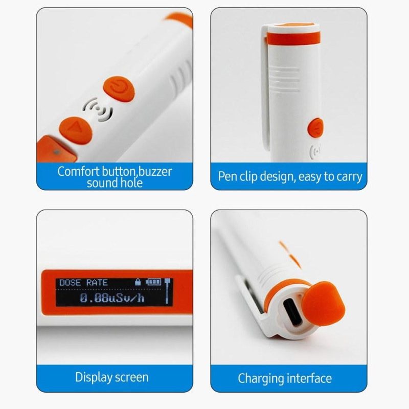 Handheld Geiger Counter Nuclear Radiation Detector X Y β-Ray Detecting Tool with Sound Light Alarm Cumulative/Instantaneous/Average Dose Rate Measuring  |   Other Nature Element Measurements Measurement & Analysis Instruments Other Nature Element Measurements