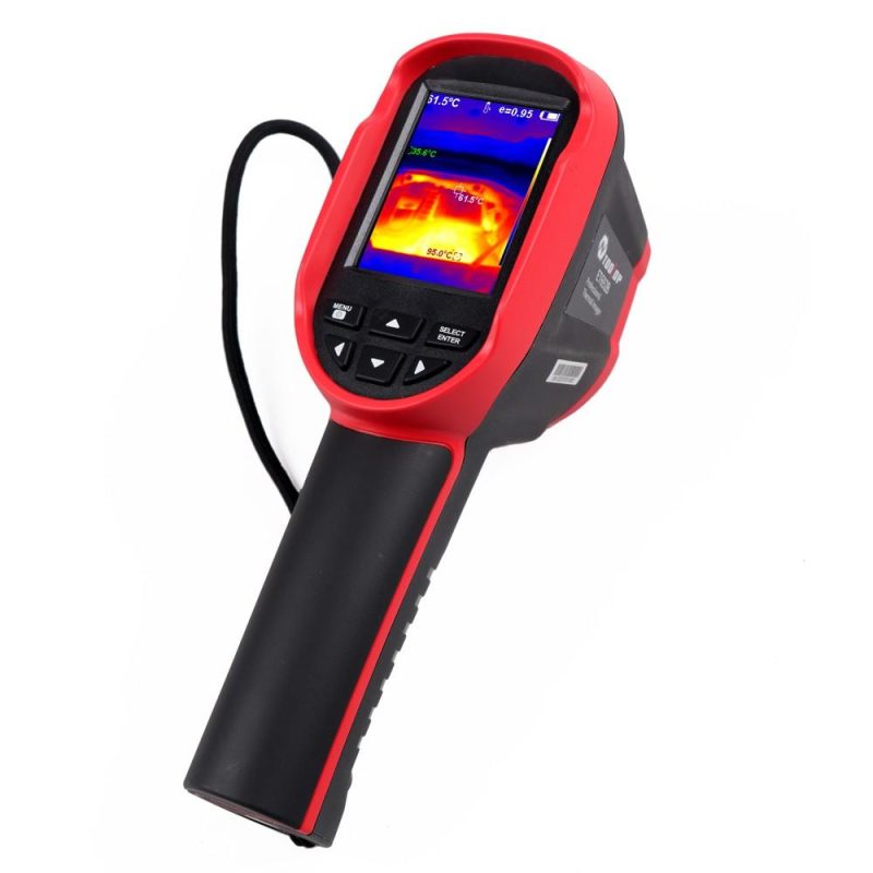 Handheld Infrared Sensors Portable Thermal Imager 2.8inch 240*320 TFT Display 640*480 Visible Light Resolution Clear Definition Imaging Camera -20℃ to 550℃ Temperature Measurement Instrument  |   Infrared Thermometer Infrared Thermometer Black + Red