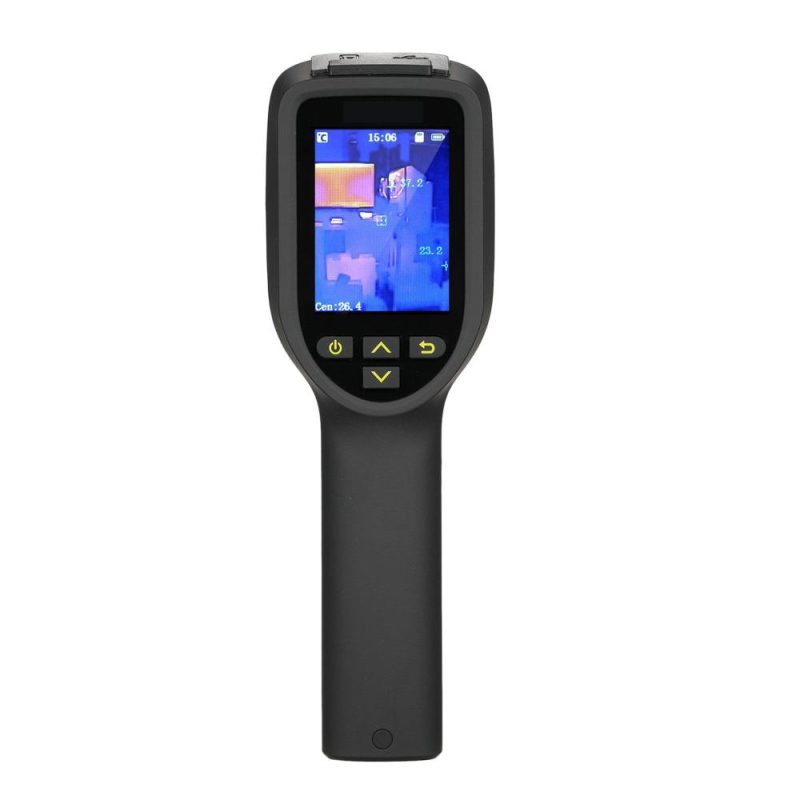 Handheld Infrared Thermometer 192*144 IR Resolution Infrared Thermal Imager ‑20 to 350℃ Temperature Range with 4 Palettes 2.4 Inch LCD Display Screen 8GB Memory Card  |   Infrared Thermometer Infrared Thermometer Black