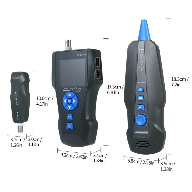 Handheld Line Finder Cable Detector Telephone Wire Tracker  |   Other Instruments Measurement & Analysis Instruments Blue