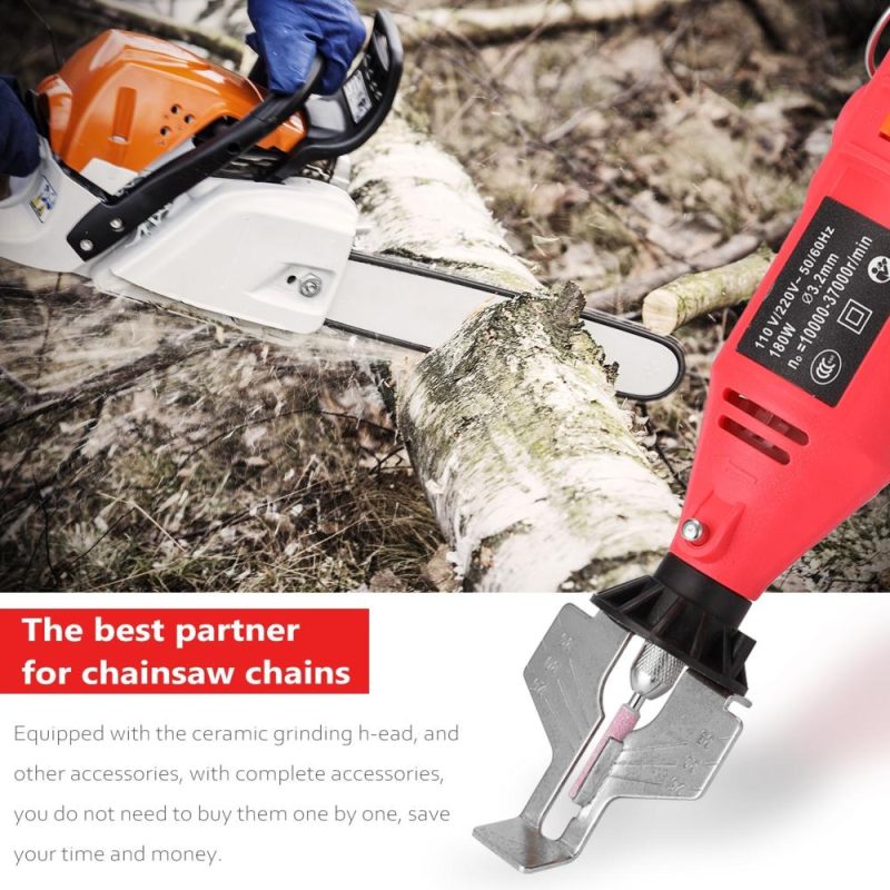 Handheld Mini Electric Grinding Tool Chainsaw Chains Grinder Electric Mill Die Grinder Utility Grinding Tool  |   Others Hardware & Gadgets Others