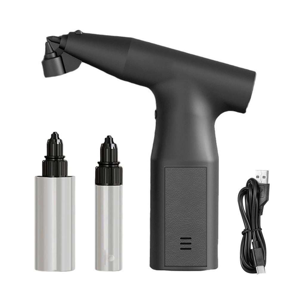 Handheld Portable Electric Paint Sprayer with 1 Gear 2 PCS Liquid Bottles Rechargeable Paint Sprayer Kit  |   Electrical Equipment & Supplies Electrical Equipment & Supplies Black