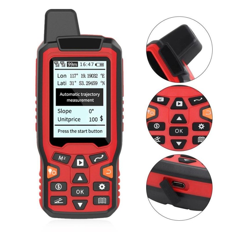 Handheld USB Navigation Track Area Calculation Meter GPS Land Area Measure Meter  |   Other Instruments Measurement & Analysis Instruments Other Instruments