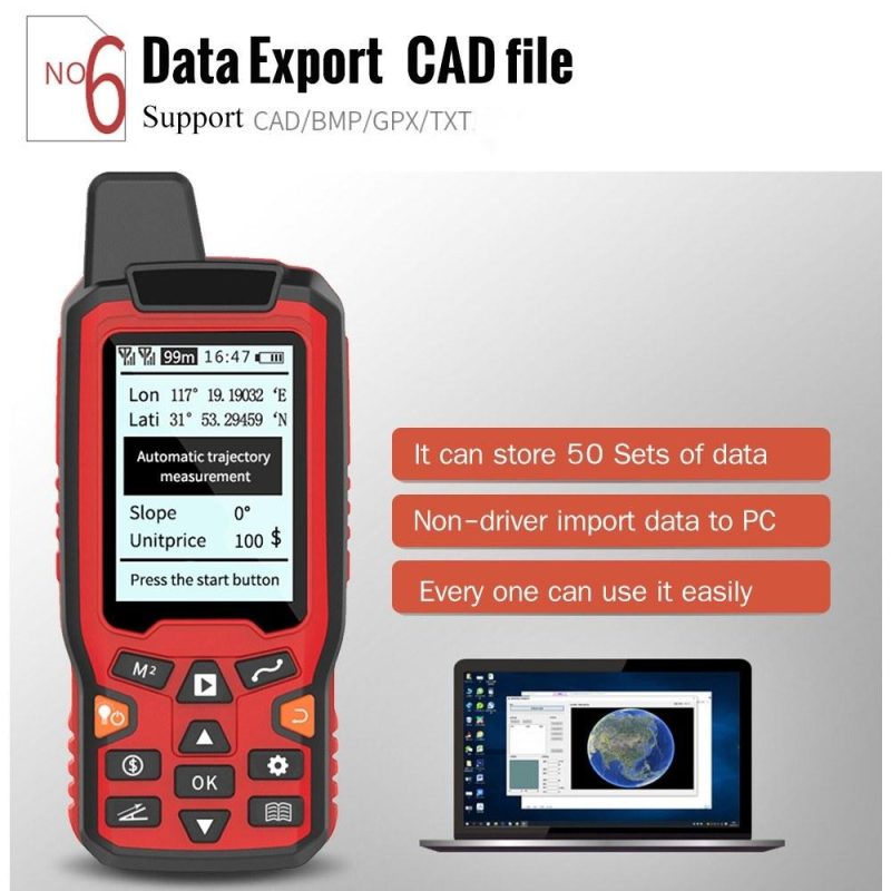 Handheld USB Navigation Track Area Calculation Meter GPS Land Area Measure Meter  |   Other Instruments Measurement & Analysis Instruments Other Instruments