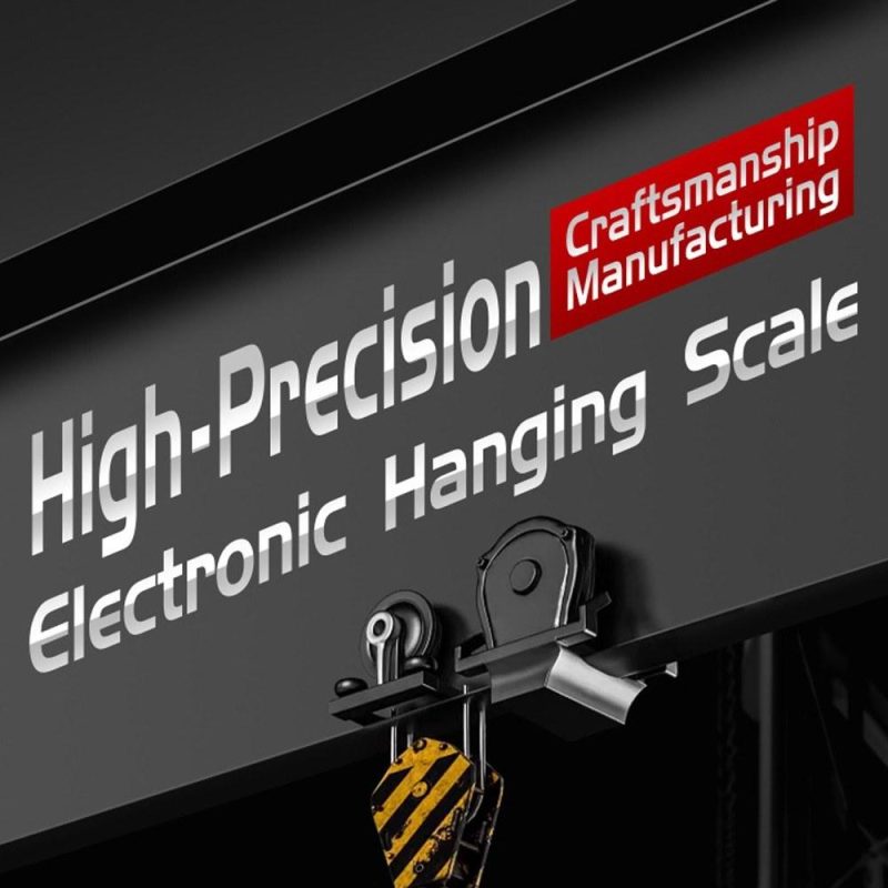 Heavy Duty Electronic Luggage Scale Multifunctional Digital Scales Digital Display High Accurate Weighing Tool Hook Hung Scale Waterproof Crane Scale with Remote Controller  |   Digital Scales Measurement & Analysis Instruments Digital Scales