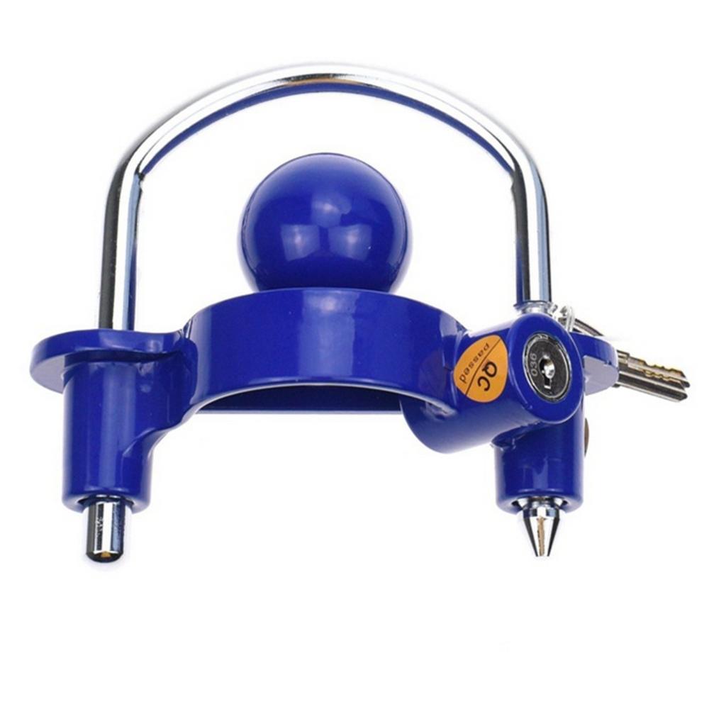 Heavy Duty Universal Coupler Hitch Trailer Lock Fits 1-7/8”, 2”, And 2-5/16”  |   Hardware & Accessories Hardware & Accessories Blue/Orange/Black/Yellow