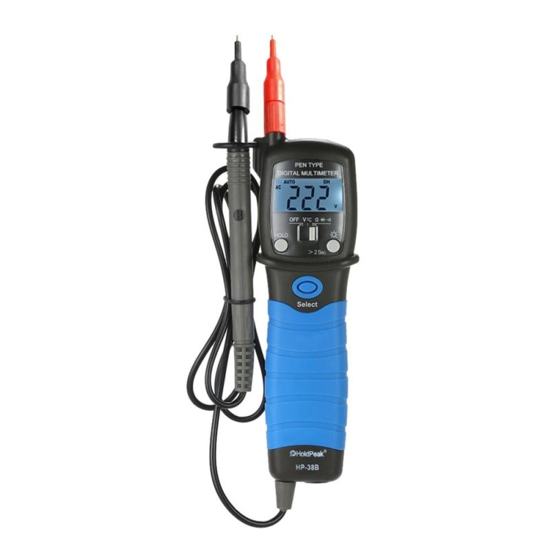 HoldPeak HP-38B Handheld Pen Type Digital Multimeter  |   Digital Multimeters & Oscilloscopes Digital Multimeters & Oscilloscopes Digital Multimeters & Oscilloscopes