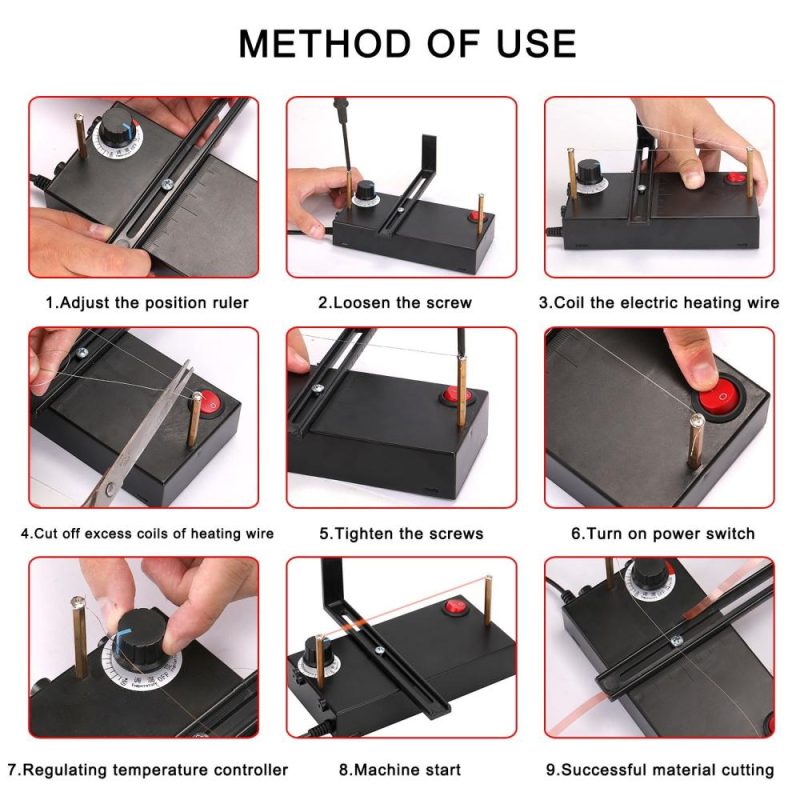 Home Use Hot Ribbon Cutter Machine DIY Rope Band Craft DIY Manual Cut Tool  |   Others Others Others