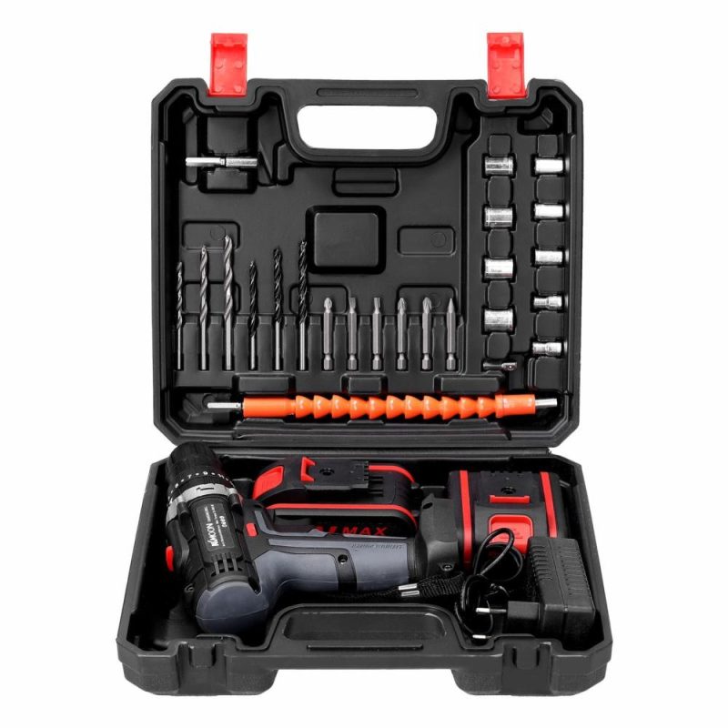 Household 3in1 Multifuctional Electric Drill Mini Screwdriver Rotation Ways Adjustment 25 Gears of Torques Adjustable  |   Electrical Equipment & Supplies Electrical Equipment & Supplies Electrical Equipment & Supplies