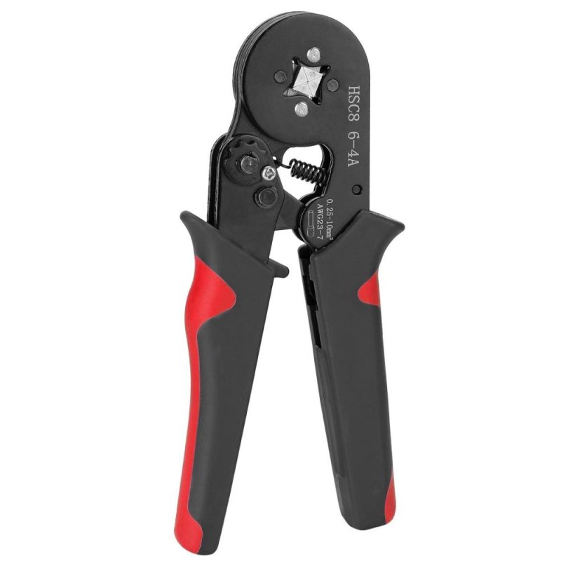 HSC8 6-4 0.25-10m㎡ AWG23-7 Ferrule Crimping Tool Kit High Hardness Crimper Plier with 1200pcs Wire Ferrules Crimp Ends Terminal  |   Machinery Parts Hardware & Gadgets Machinery Parts