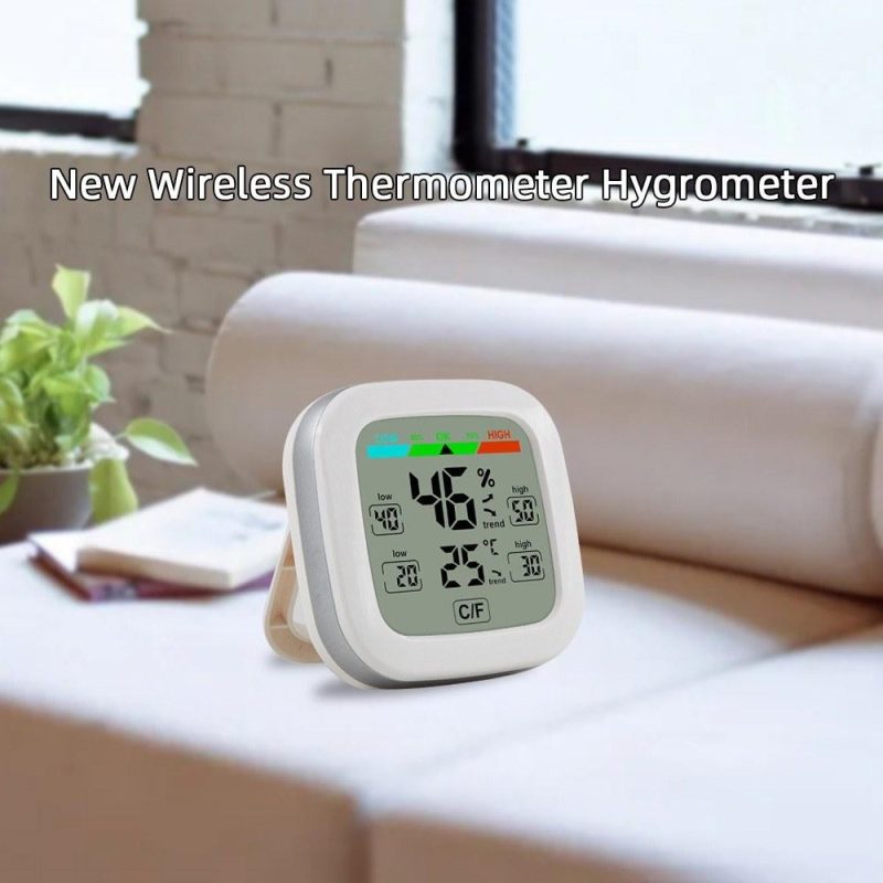 Indoor Electronic Hygrometer & Thermometer Digital Temperature Humidity Meter Wireless Sensor Temp. & Humidity Monitor with Trend Backlight  |   Temperature & Humidity Measurements Measurement & Analysis Instruments Temperature & Humidity Measurements