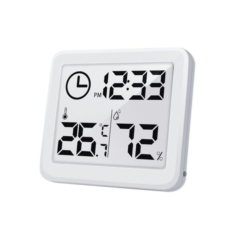 Indoor Hygrometer Thermometer Humidity Gauge Monitor with Temperature -10℃-70℃ (14℉-158℉) and Humidity 20%RH-99%RH Sensor  |   Temperature & Humidity Measurements Measurement & Analysis Instruments Temperature & Humidity Measurements