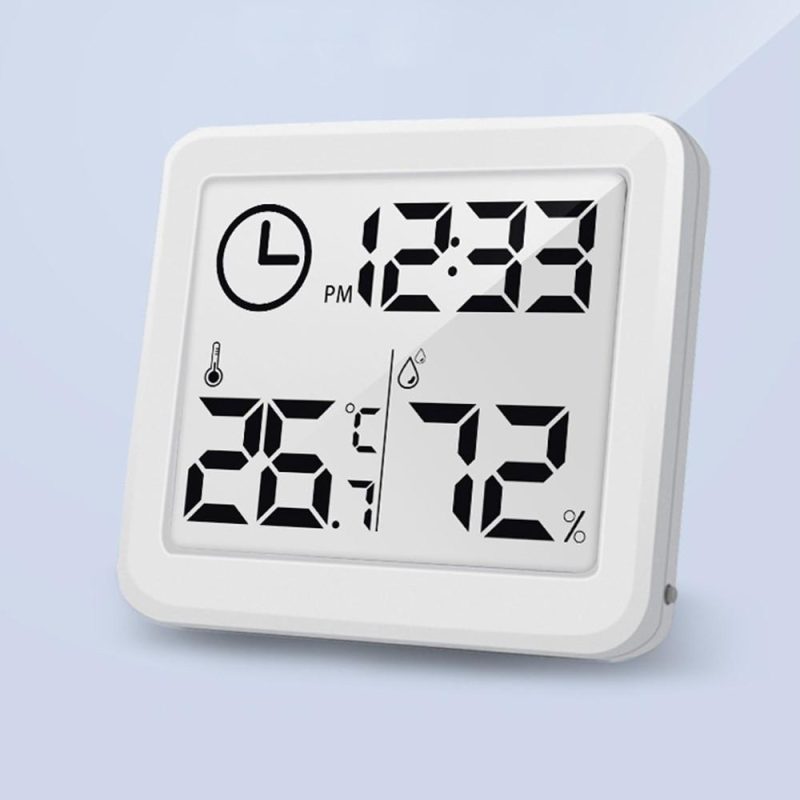 Indoor Hygrometer Thermometer Humidity Gauge Monitor with Temperature -10℃-70℃ (14℉-158℉) and Humidity 20%RH-99%RH Sensor  |   Temperature & Humidity Measurements Measurement & Analysis Instruments Temperature & Humidity Measurements