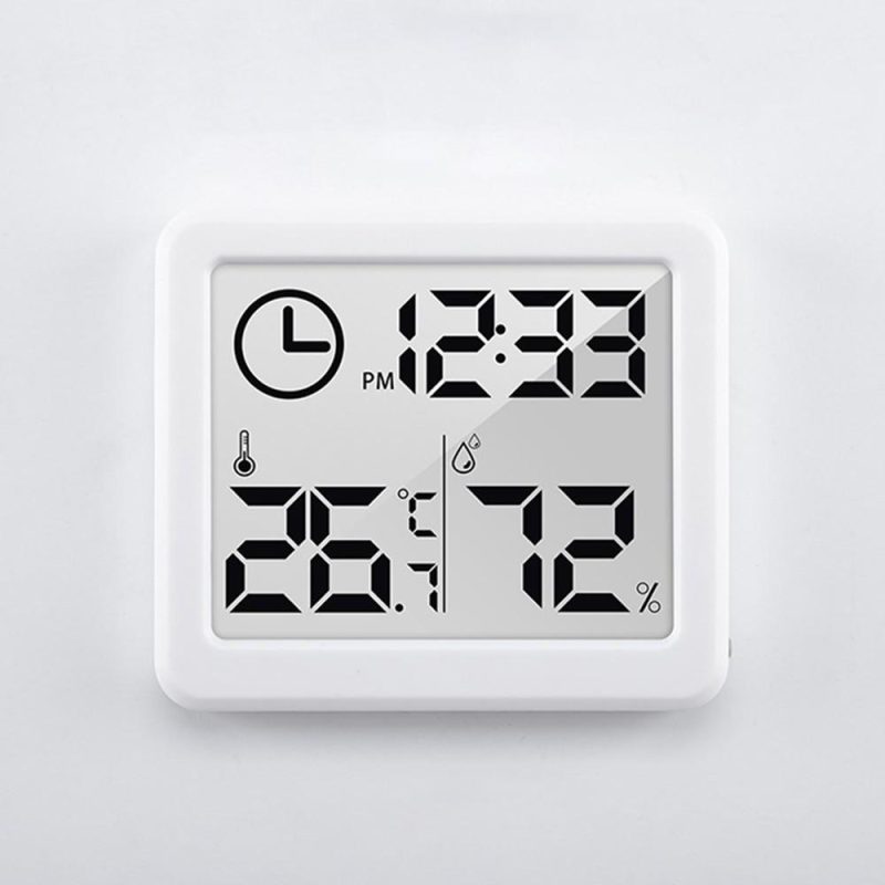 Indoor Hygrometer Thermometer Humidity Gauge Monitor with Temperature -10℃-70℃ (14℉-158℉) and Humidity 20%RH-99%RH Sensor  |   Temperature & Humidity Measurements Measurement & Analysis Instruments Temperature & Humidity Measurements