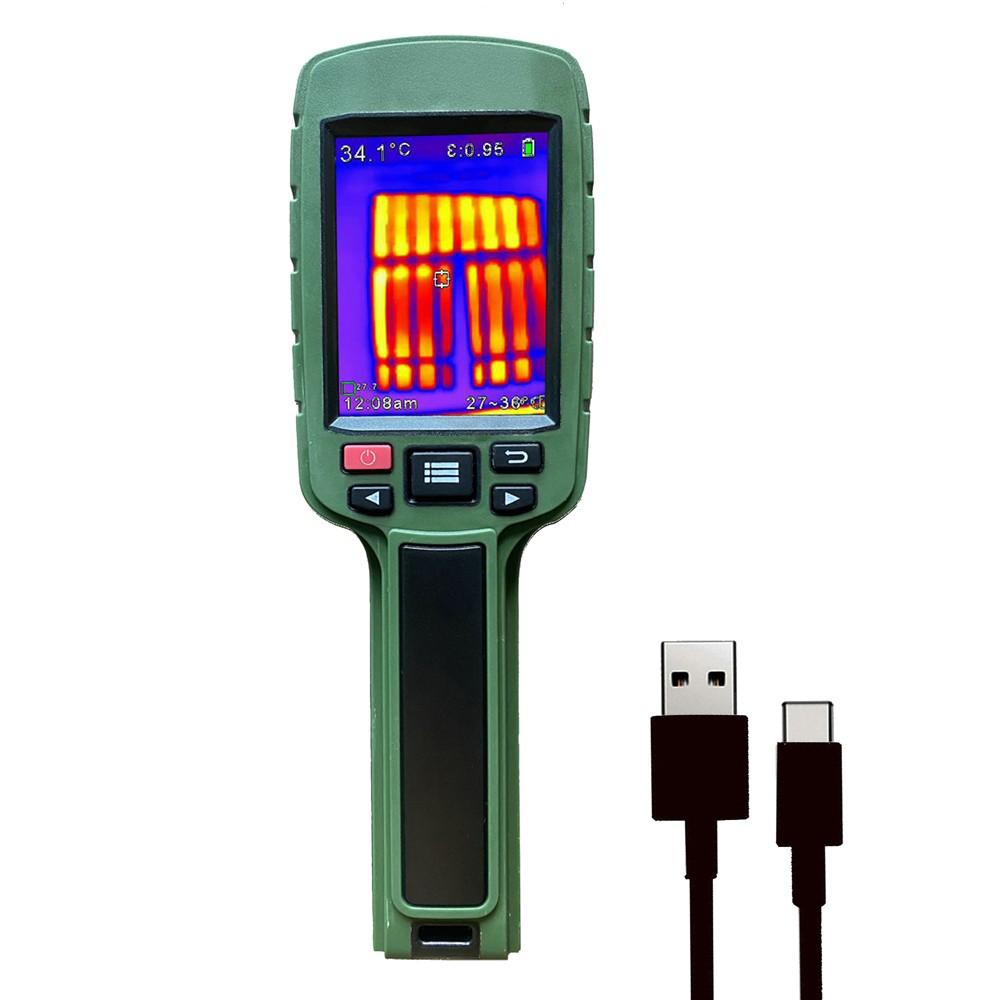 JD-108 160*120 Infrared Thermal Imager Portable Color Digital Display Heating Detector Handheld Temperature Imaging Camera  |   Infrared Thermometer Infrared Thermometer Green