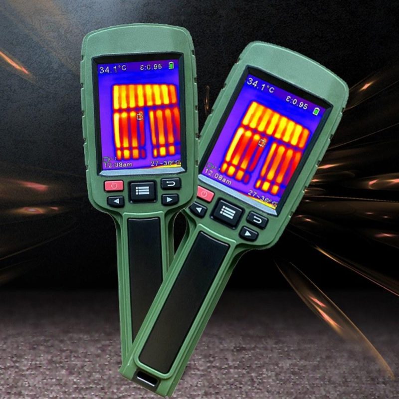 JD-108 160*120 Infrared Thermal Imager Portable Color Digital Display Heating Detector Handheld Temperature Imaging Camera  |   Infrared Thermometer Infrared Thermometer Green