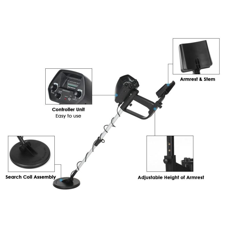 KKmoon Children Underground Metal Detector Gold Detectors Treasure Hunter Tracker Seeker Metal Circuit Detector  |   Metal Detectors Measurement & Analysis Instruments Metal Detectors