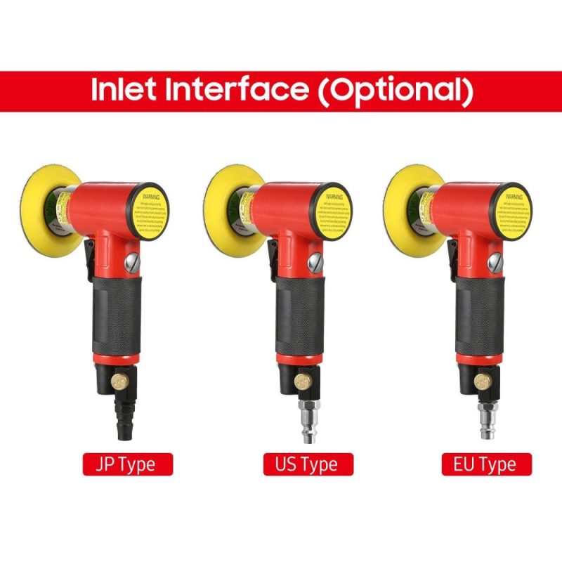 KKmoon Mini Air Sander with 1/2/3 Inch Sand Disks Random Orbital Pneumatic Sander Air Powered Sanders & Polisher with 15 Sandpapers for Car Beauty Woodworking Sanding Polishing Waxing  |   Electrical Equipment & Supplies Electrical Equipment & Supplies Electrical Equipment & Supplies