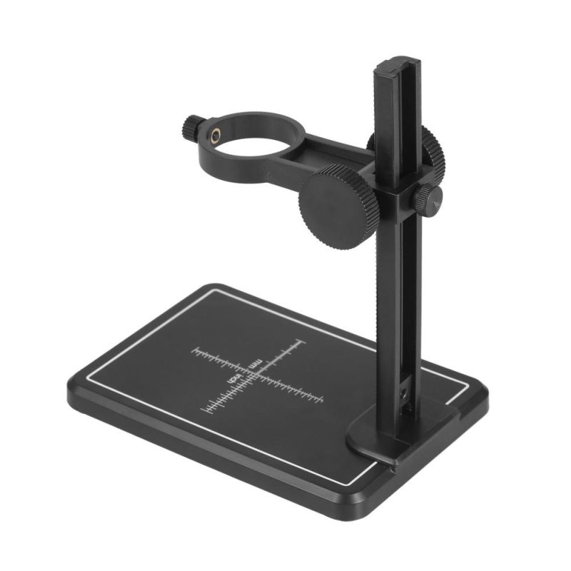 KKmoon Mini Digital Microscope Stand Magnifier Camera Up and Down Adjustable Stand Holder Universal Support Bracket Large Base with Scales for Digital Microscope  |   Microscopes & Endoscope Measurement & Analysis Instruments Microscopes & Endoscope