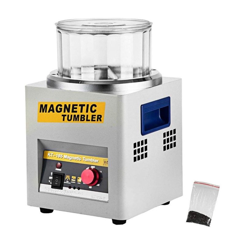 KT-185 Magnetic Polishing Grinding Machine Portable Timing Adjustment Polisher Automatic Forward and Reverse Adjustment with Turning Indicator for Metal Deburring Chamfering Polishing Use  |   Electrical Equipment & Supplies Electrical Equipment & Supplies Electrical Equipment & Supplies