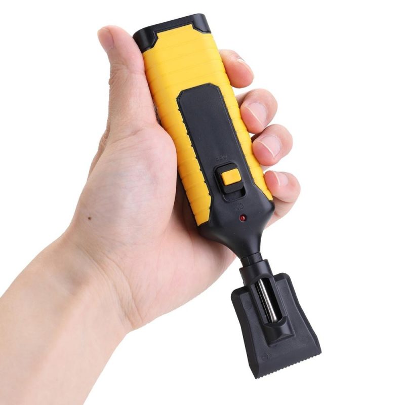 Laminate Repairing Kit Wax System Floor Worktop Sturdy Casing Chips Scratches Mending Tool Set  |   Power Tool Parts Power & Electrical Tools Black + Yellow