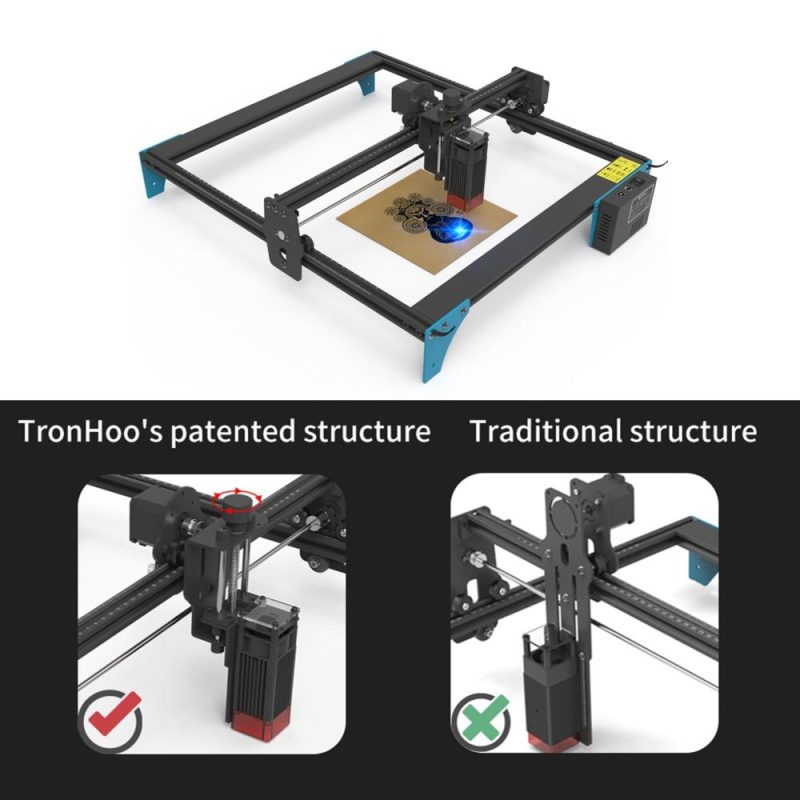 LC400 PRO 5W Laser Engraver DIY Laser Engraving Machine  |   Laser Equipment Laser Equipment Black And Blue