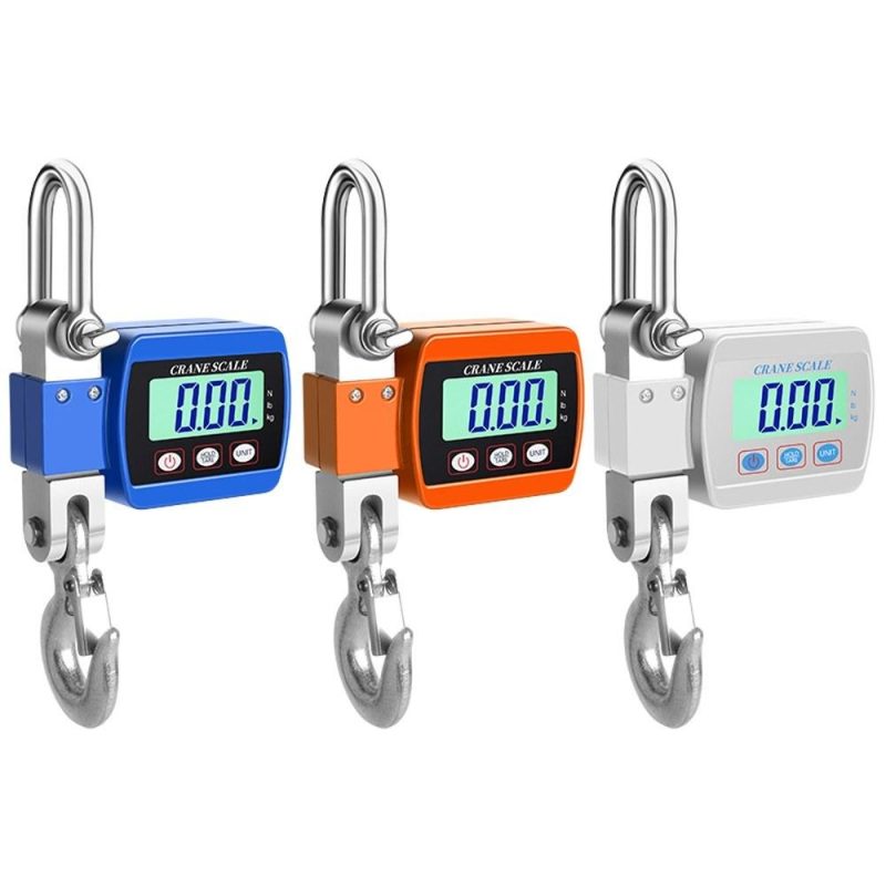 LCD Digital Display Crance Scale 0.05-500kg Portable Industrial Electronic Heavy Duty Weight Hook Crane with Unit Change Function  |   Digital Scales Digital Scales Digital Scales