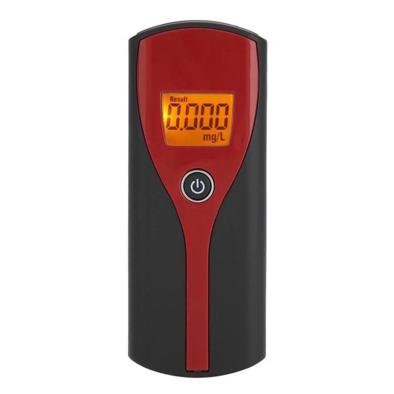 LCD Display Digital Breath Alcohol Tester Breathalyzer Non-contacting Blowing Alcohol Analyzer Meter Portable Alcohol Detector for Policeman Home Use  |   Other Instruments Measurement & Analysis Instruments Black