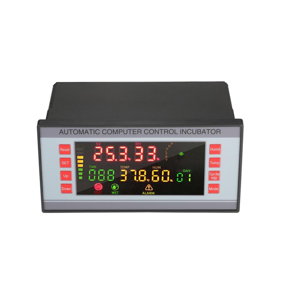 LED Color Screen Automatic Digital Temperature and Humidity Controller with 5 Hatching Modes for Egg Incubation  |   Temperature & Humidity Measurements Measurement & Analysis Instruments Temperature & Humidity Measurements