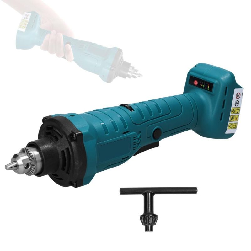 Lithium Battery Brushless Grind Tool 6mm Chuck Electric Polishing Machine Portable Grinding Machine Electric Engraving Tool Speed Adjusatble Grind Tool  |   Electrical Equipment & Supplies Electrical Equipment & Supplies Blue