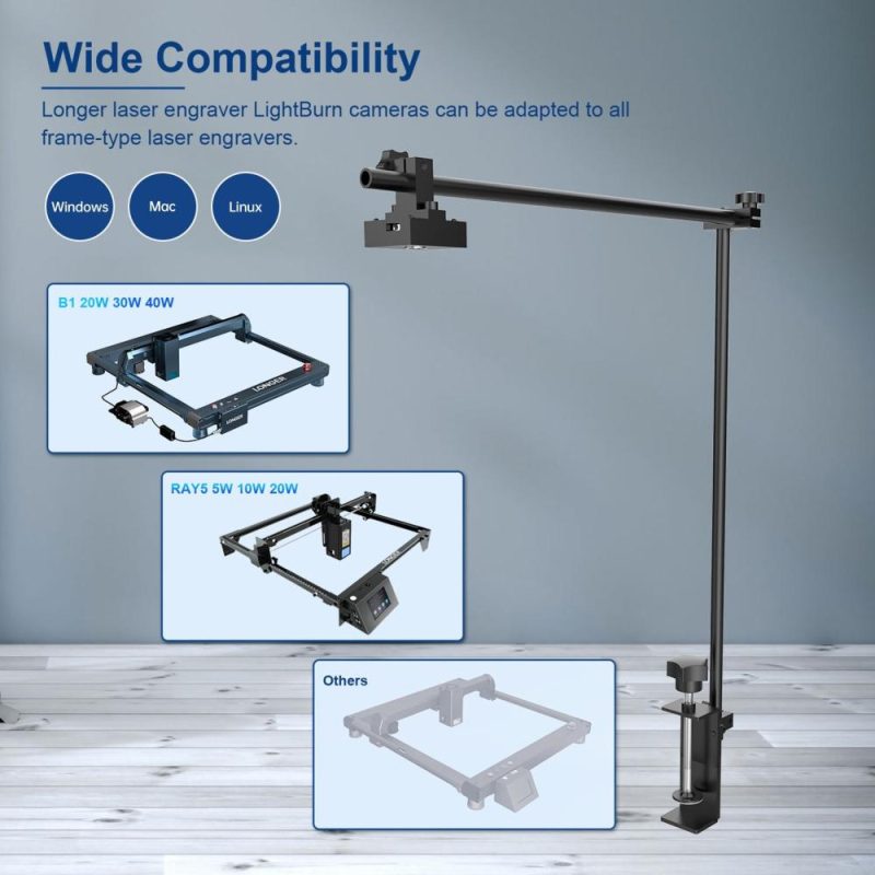 LONGER High 8MP Positioning and Recording Camera 700x520mm Photography Area  |   Laser Equipment Laser Equipment Laser Equipment