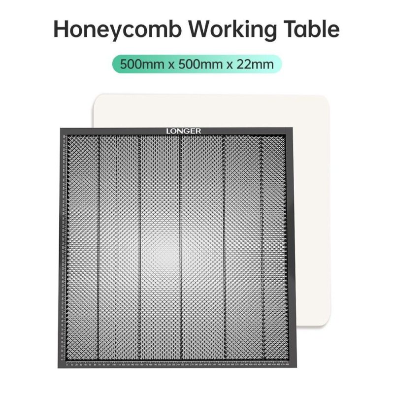 LONGER Honeycomb Working Table 500x500x22mm Laser Cutting Honeycomb Panel  |   Laser Equipment Laser Equipment Laser Equipment