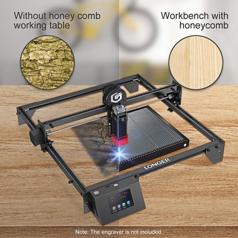 LONGER Laser Honeycomb Working Table with Aluminum Plate 400x400mm  |   Laser Equipment Laser Equipment Laser Equipment