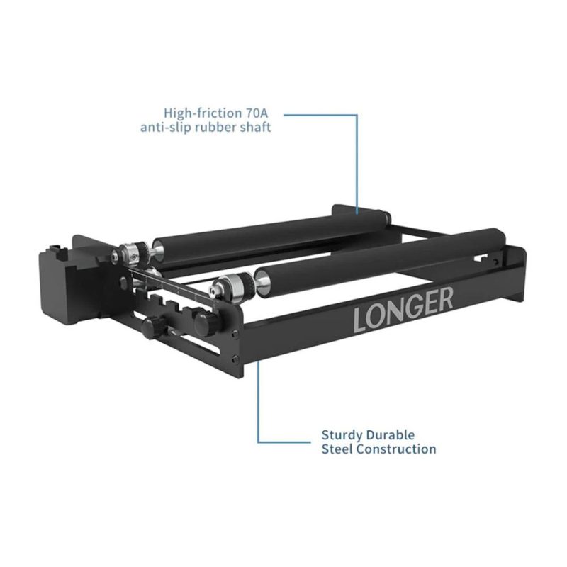 LONGER Laser Rotary Roller 360 Degrees Rotation Y-axis Laser Engraver Rotary Attachment  |   Laser Equipment Laser Equipment Laser Equipment