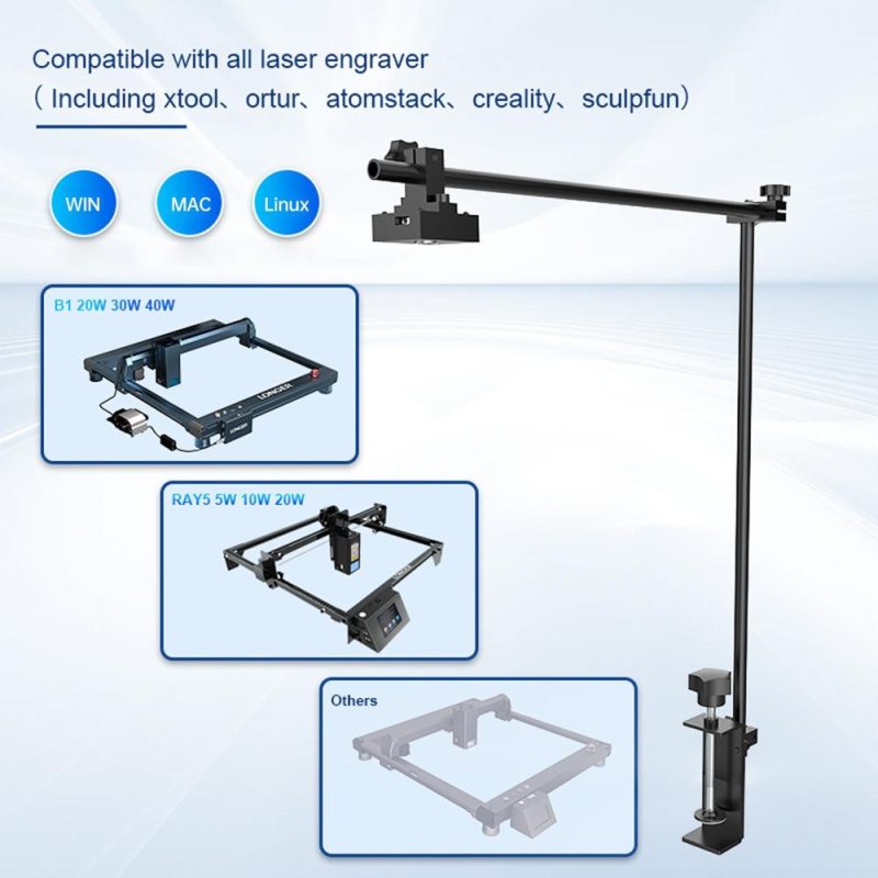 LONGER Lightburn Camera High 8MP Positioning and Recording  |   Laser Equipment Laser Equipment Laser Equipment