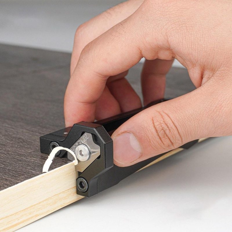 Manual Arc Trimmer Woodworking Edges Strips Arc Trimmer Furniture Board Seal Strips Chamferer Wood Burr Fillet Scraper Aluminum Alloy Chamferer Practical Woodworking Tools  |   Hardware & Accessories Hardware & Accessories Hardware & Accessories