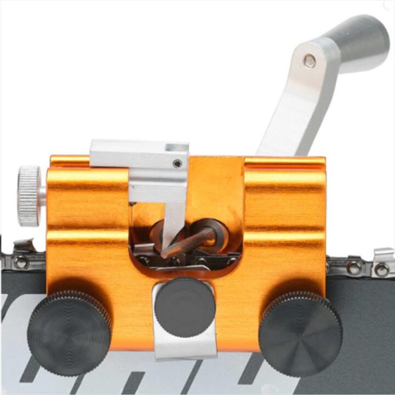 Manual Chainsaw Chain Sharpener Portable Hand-cranked Saw Chain Grinder Household Sharpening Tool Grinding Machine Accessory for Chain  |   Hardware & Accessories Hardware & Accessories Hardware & Accessories