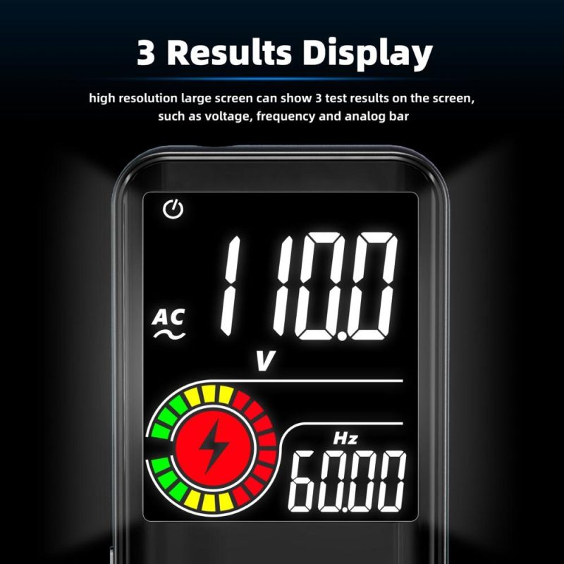 MAXRIENY S10 3.3 Inch LCD Display Screen Multifunction Multimeter (Without battery)  |   Digital Multimeters & Oscilloscopes Digital Multimeters & Oscilloscopes Black + Red