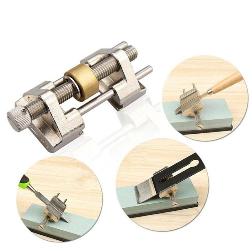 Metal Honing Guide Jig for Sharpening System Wood Chisel Planer Blade Flat Chisel Edge Sharpening  |   Others Hardware & Gadgets Others