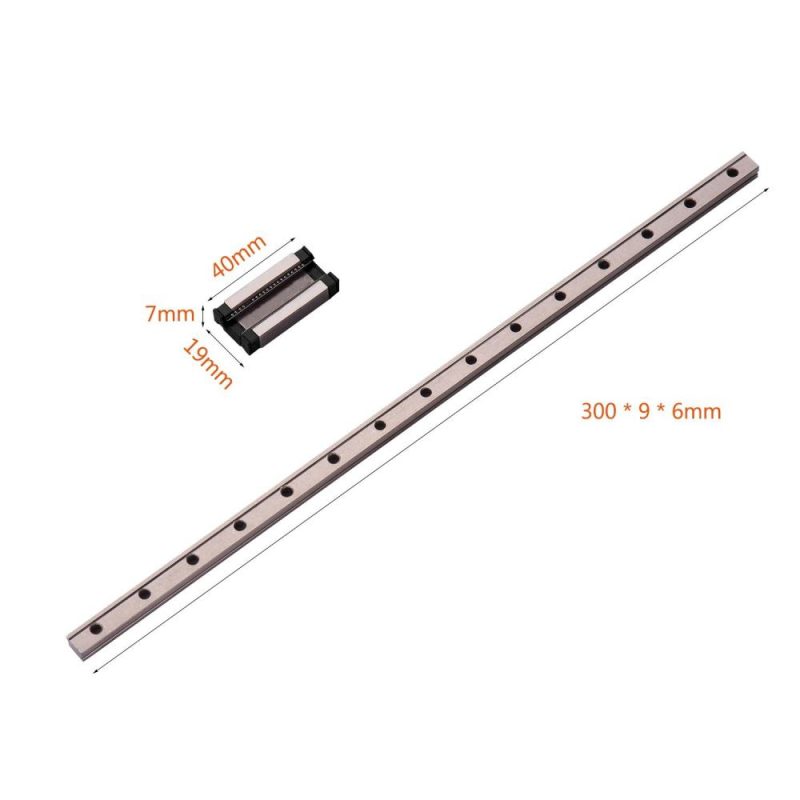 MGN9C 300mm Linear Rail Guideway Rail with Block for 3D Printer CNC Machine  |   Others Others Others