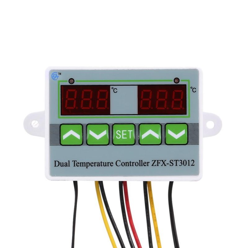 Microcomputer Intelligent Digital Temperature Controller with Dual Display ZFX-ST3012 220V/1500W Electric Thermostat Temperature Control Switch  |   Electrical Equipment & Supplies Electrical Equipment & Supplies Electrical Equipment & Supplies