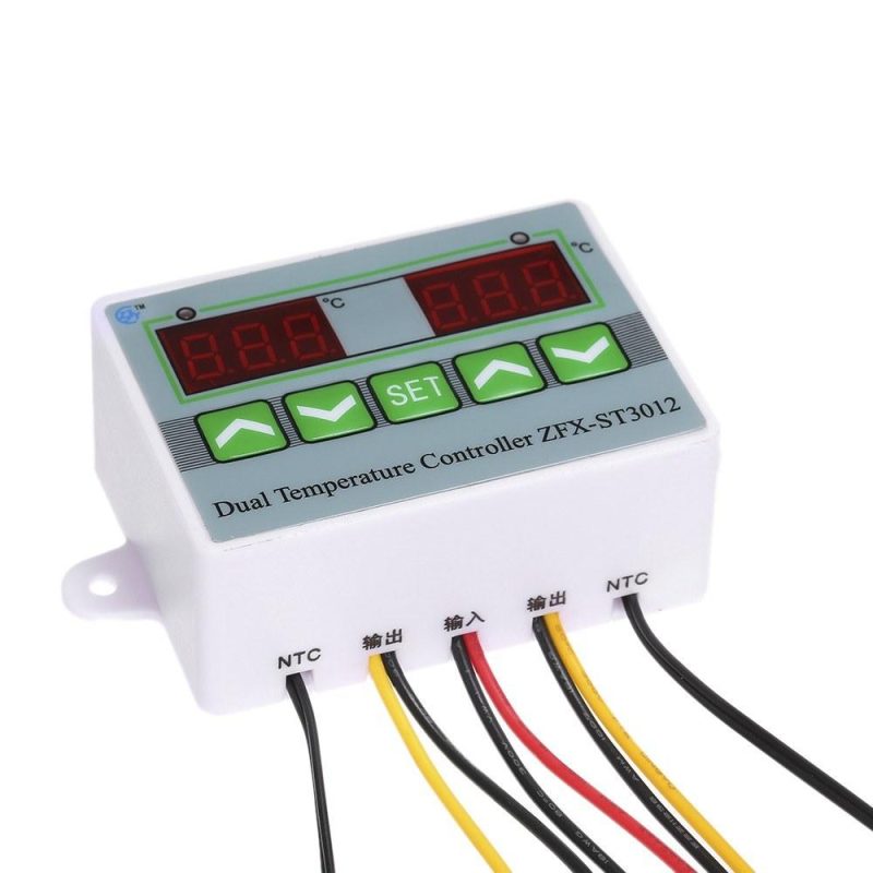 Microcomputer Intelligent Digital Temperature Controller with Dual Display ZFX-ST3012 220V/1500W Electric Thermostat Temperature Control Switch  |   Electrical Equipment & Supplies Electrical Equipment & Supplies Electrical Equipment & Supplies